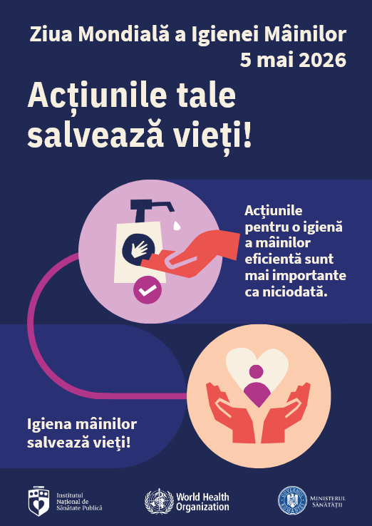  Ziua Mondială a Igienei Mâinilor - 5 mai 2026