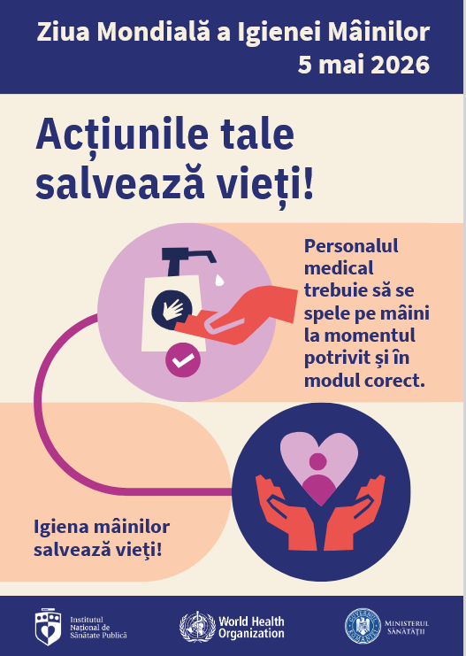  Ziua Mondială a Igienei Mâinilor - 5 mai 2026